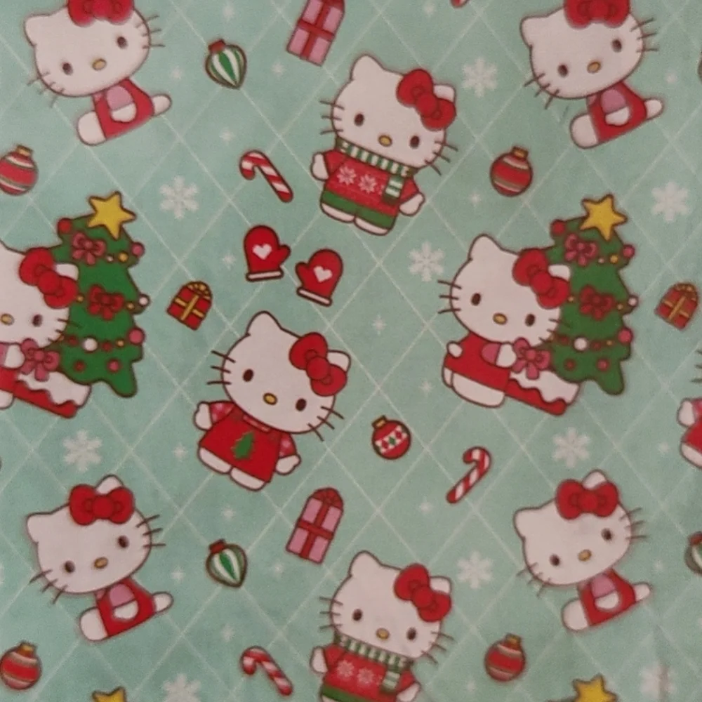 Hello Kitty Christmas Blanket 🎄